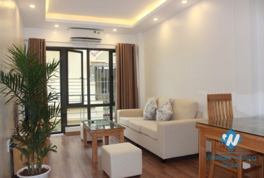 Small and cozy apartment  with outdoor balcony for rent in Cau Giay, Hanoi